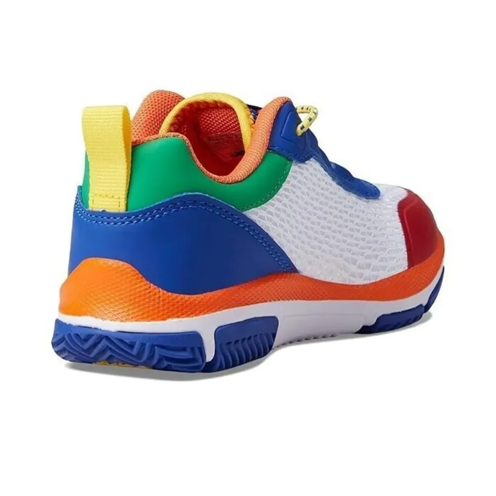 Polo Ralph Lauren RF103784 Men's Sz 7 Women's 8.5 Multicolor Tech Racer Sneakers - Picture 2 of 9